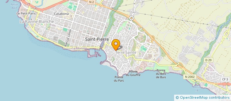 localisation de l'entreprise SELARL DES BANIANS à SAINT-PIERRE