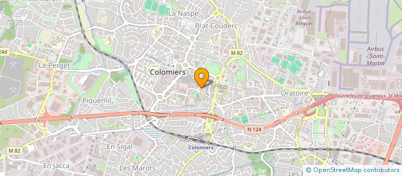 localisation de l'entreprise SELARL DES CHIRURGIENS DENTISTES DESCROIX - PASCAL à COLOMIERS