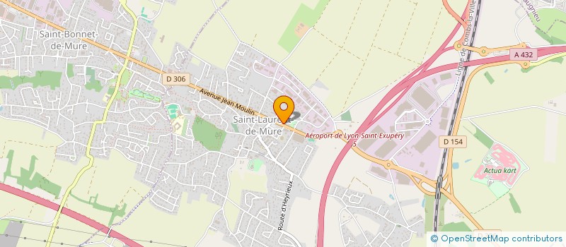 localisation de l'entreprise SELARL DES DEUX MURES  SAINT-LAURENT-DE-MURE