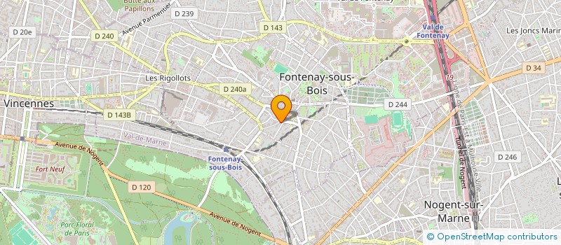localisation de l'entreprise SELARL DES DOCTEURS AMSALLEM ET LACHKAR à FONTENAY-SOUS-BOIS
