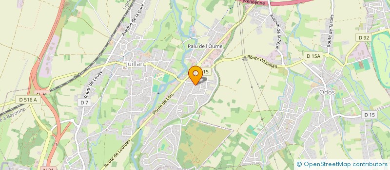 localisation de l'entreprise SELARL DES DOCTEURS BILHERE DIEUZEIDE  JUILLAN