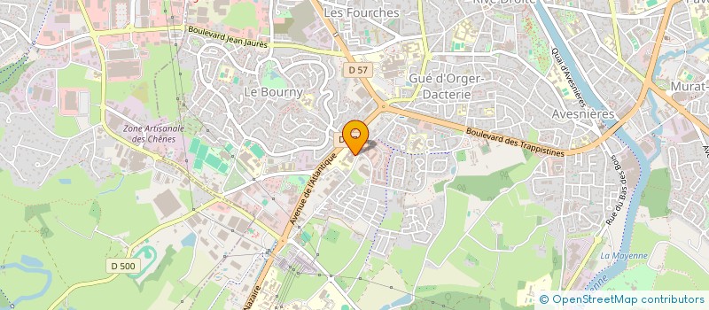 localisation de l'entreprise SELARL DES DOCTEURS COUAPEL-PRUNEL-GRISON-MAULAZ à LAVAL