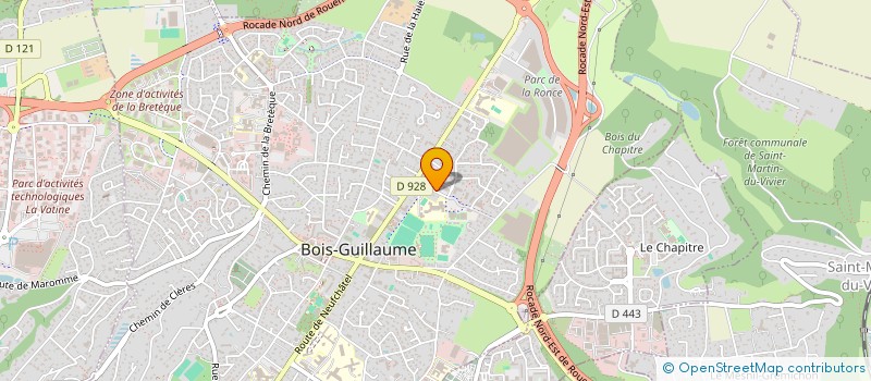 localisation de l'entreprise SELARL DES DOCTEURS DE VECCHI ET TRAN-MINH  BOIS-GUILLAUME