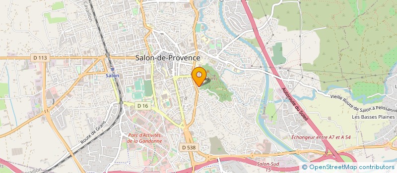 localisation de l'entreprise SELARL DES DOCTEURS ESCOLLE ET D'ANGELO à SALON-DE-PROVENCE