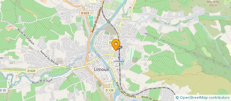 localisation de l'entreprise SELARL DES DOCTEURS FAURE ET CLEACH  LIMOUX