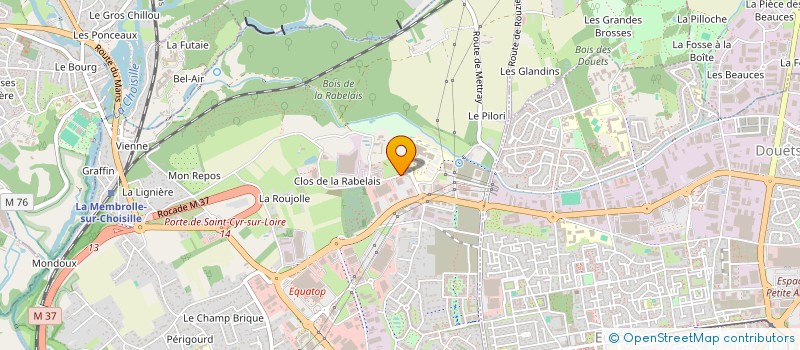 localisation de l'entreprise SELARL DES DOCTEURS NOCHEZ ET DE ANGELIS  SAINT-CYR-SUR-LOIRE