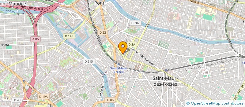 localisation de l'entreprise SELARL DES DOCTEURS OHAYON ET ASSOCIES à SAINT-MAUR-DES-FOSSES