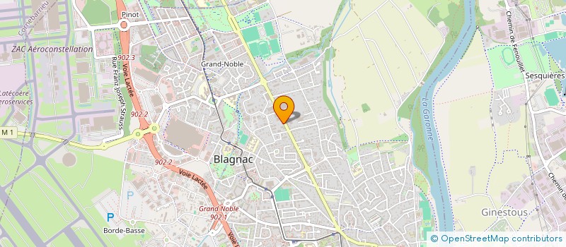 localisation de l'entreprise SELARL DES DOCTEURS OLIE-LACARRIERE ET PAGES à BLAGNAC