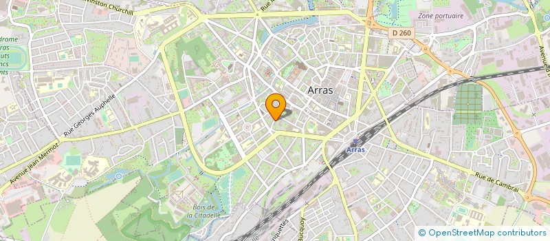 localisation de l'entreprise SELARL DES DRS ANDRZEJEWSKI ET BAELDE à ARRAS