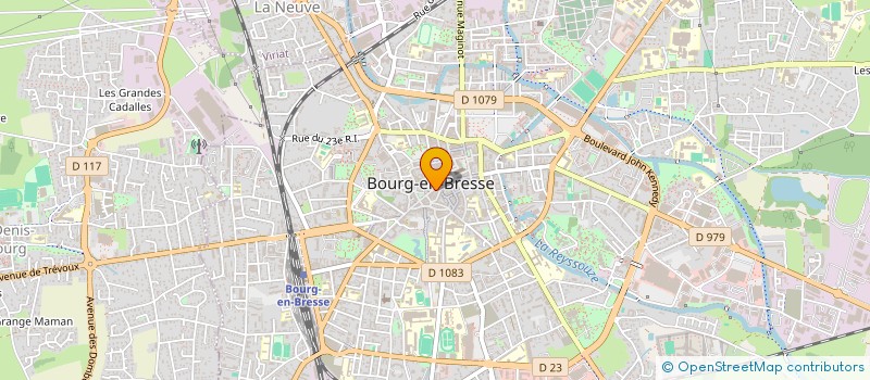 localisation de l'entreprise SELARL DES DRS PEILLOD ET PHILIPPOT à BOURG-EN-BRESSE
