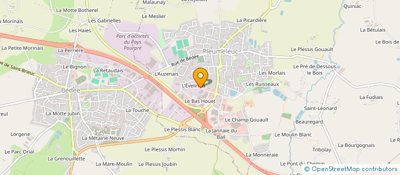 localisation de l'entreprise SELARL DES LUCINES à PLEUMELEUC
