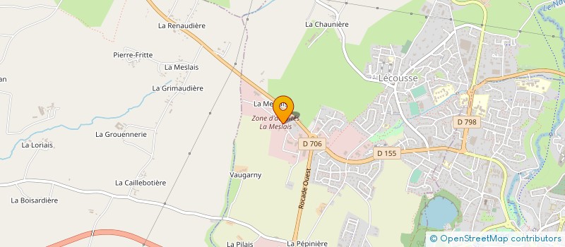localisation de l'entreprise SELARL DES MARCHES DE BRETAGNE à LECOUSSE