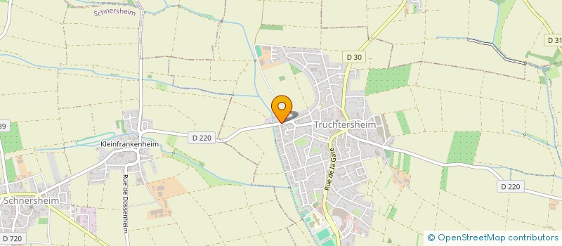 localisation de l'entreprise SELARL DES VETERINAIRES DU MOULIN à TRUCHTERSHEIM