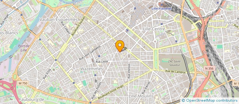 localisation de l'entreprise SELARL DESPAGNE MAES à LILLE
