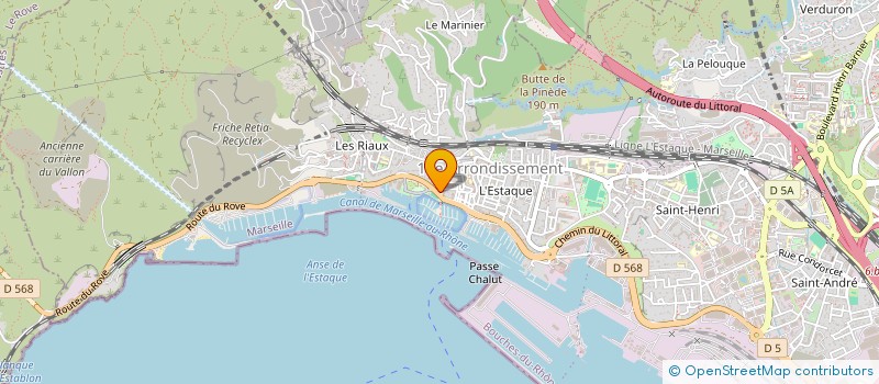 localisation de l'entreprise SELARL DIREC ANALYS MEDICA QUATREVILLE à MARSEILLE
