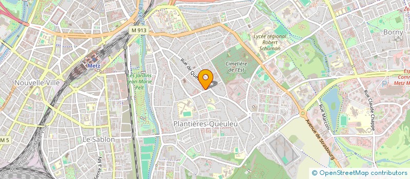 localisation de l'entreprise SELARL DIVODURUM  JOUY-AUX-ARCHES