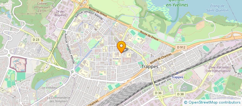 localisation de l'entreprise SELARL DOCTEUR ANTOINETTE MICHEL à TRAPPES