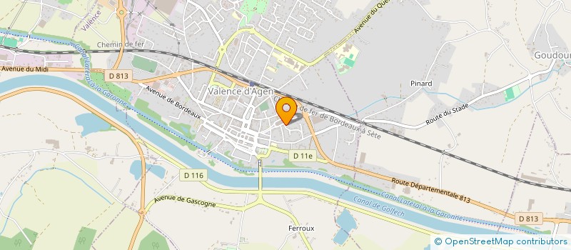 localisation de l'entreprise SELARL DOCTEUR ARRUE à VALENCE
