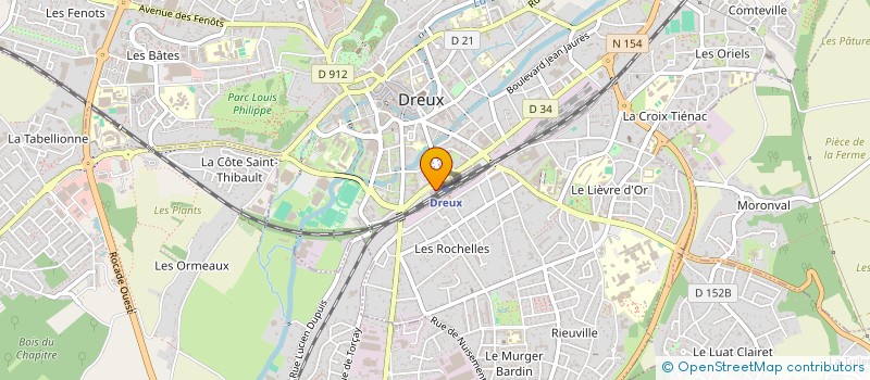 localisation de l'entreprise SELARL DOCTEUR ATTIEH à DREUX