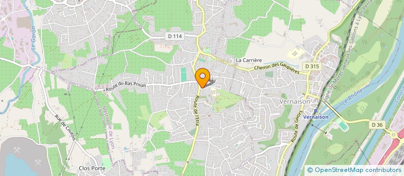 localisation de l'entreprise SELARL DOCTEUR AURELIE LABOUREL  CHARLY