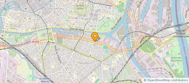 localisation de l'entreprise SELARL DOCTEUR AXEL WALTER à STRASBOURG