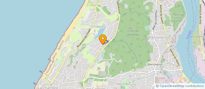 localisation de l'entreprise SELARL DOCTEUR BARREAU  ANGLET