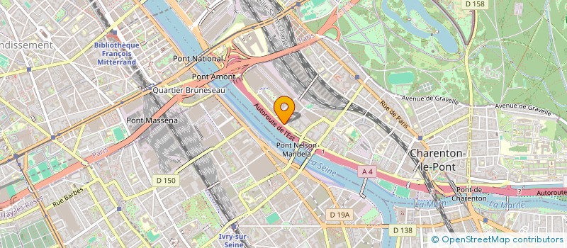 localisation de l'entreprise SELARL DOCTEUR BEAUPEL  CHARENTON-LE-PONT