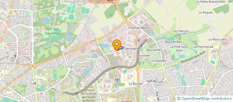 localisation de l'entreprise SELARL DOCTEUR BELOT  CESSON-SEVIGNE