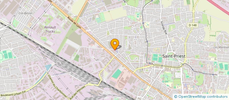 localisation de l'entreprise SELARL DOCTEUR BENTALEB  SAINT-PRIEST