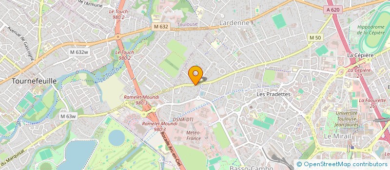 localisation de l'entreprise SELARL DOCTEUR BERAUD ANNE-SOPHIE à TOULOUSE