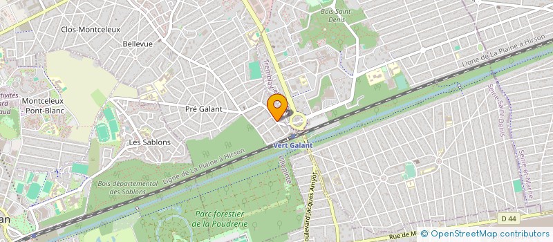 localisation de l'entreprise SELARL DOCTEUR CASSILDE à VILLEPINTE