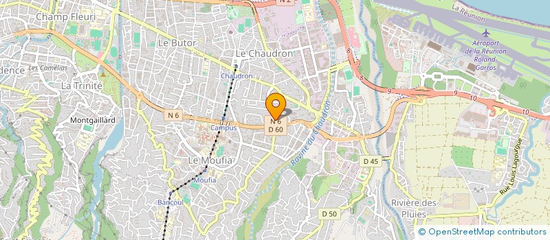 localisation de l'entreprise SELARL DOCTEUR CLAUDE GRUSON à SAINT-DENIS