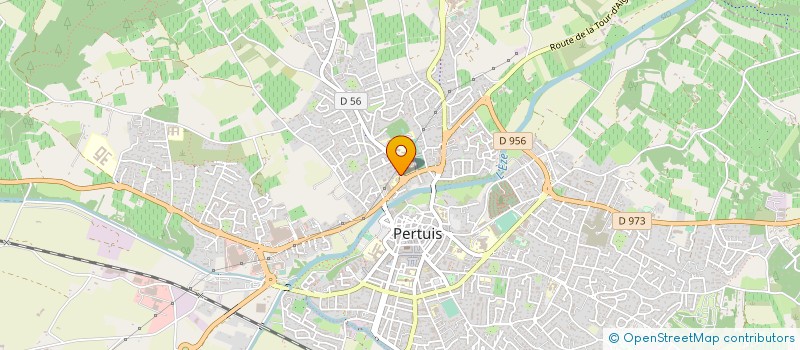 localisation de l'entreprise SELARL DOCTEUR CLEMENT MASRI à PERTUIS