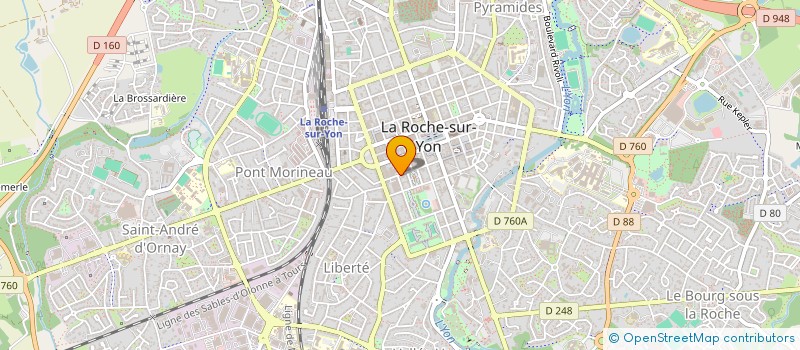 localisation de l'entreprise SELARL DOCTEUR CRETAL à LA ROCHE-SUR-YON