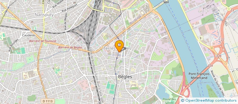 localisation de l'entreprise SELARL DOCTEUR CYPRIEN MONSEAU à BEGLES