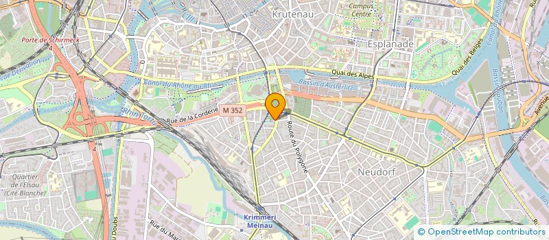 localisation de l'entreprise SELARL DOCTEUR DANIEL NERISSON à STRASBOURG