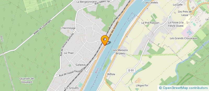 localisation de l'entreprise SELARL DOCTEUR DAVID OULD-YAHOUI à BLOIS
