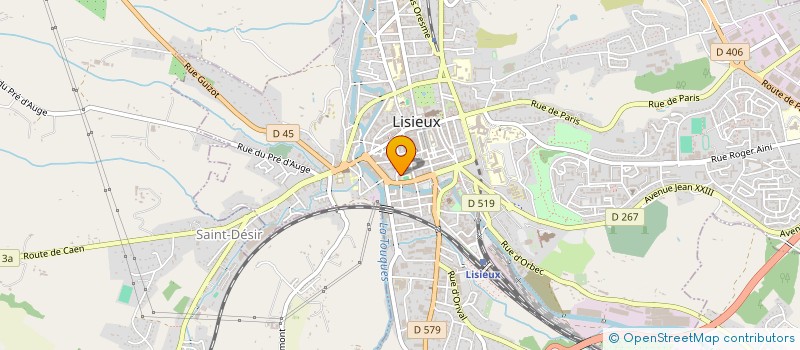 localisation de l'entreprise SELARL DOCTEUR DEBORAH FRIED à LISIEUX