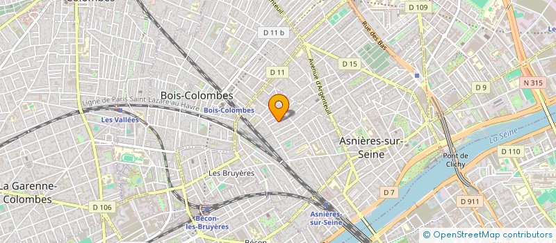 localisation de l'entreprise SELARL DOCTEUR DENIS BOHIN à ASNIERES-SUR-SEINE