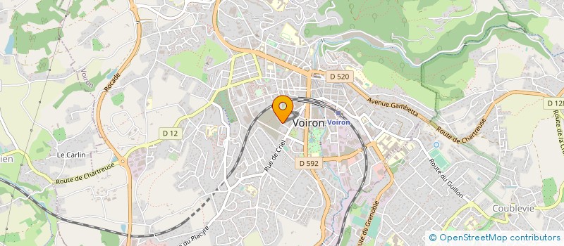 localisation de l'entreprise SELARL DOCTEUR EL KAMEL  VOIRON