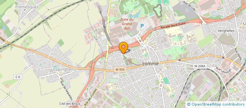 localisation de l'entreprise SELARL DOCTEUR ELIE HADDAD à LILLE