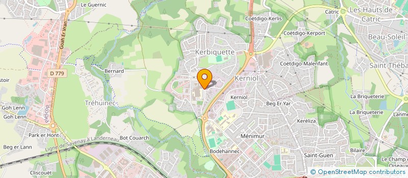 localisation de l'entreprise SELARL DOCTEUR EMRICK LE BRAS à VANNES