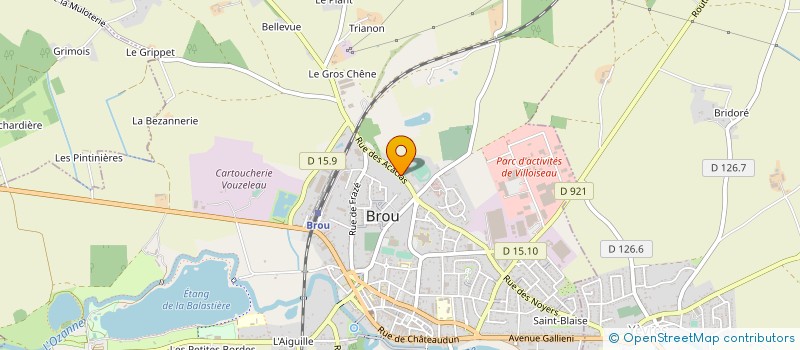 localisation de l'entreprise SELARL DOCTEUR ERIC CAMUS à BROU
