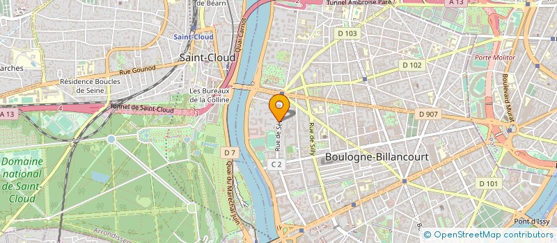 localisation de l'entreprise SELARL DOCTEUR FARID TOUMI à BOULOGNE-BILLANCOURT