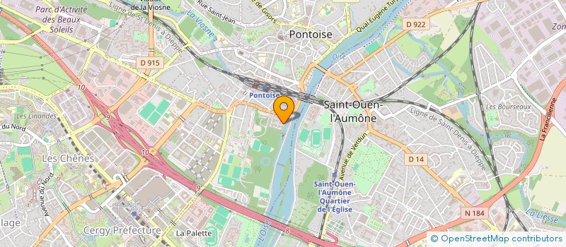 localisation de l'entreprise SELARL DOCTEUR FATTAH à PONTOISE