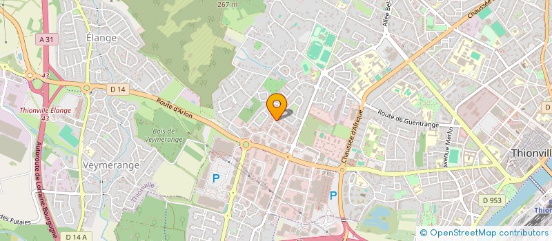 localisation de l'entreprise SELARL DOCTEUR FINKLER à THIONVILLE