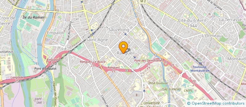 localisation de l'entreprise SELARL DOCTEUR FLORENCE RAMPILLON-FOUQUET à TOULOUSE