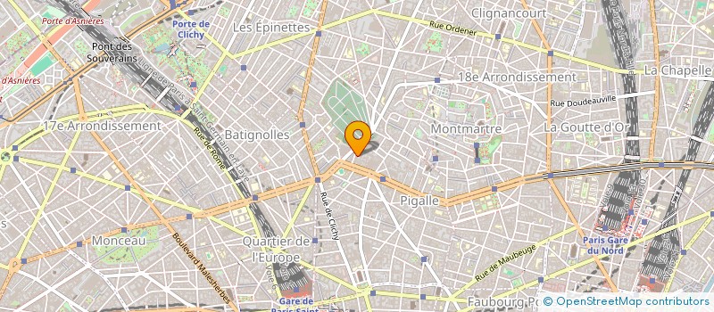 localisation de l'entreprise SELARL DOCTEUR FOURNIER BAPTISTE  PARIS