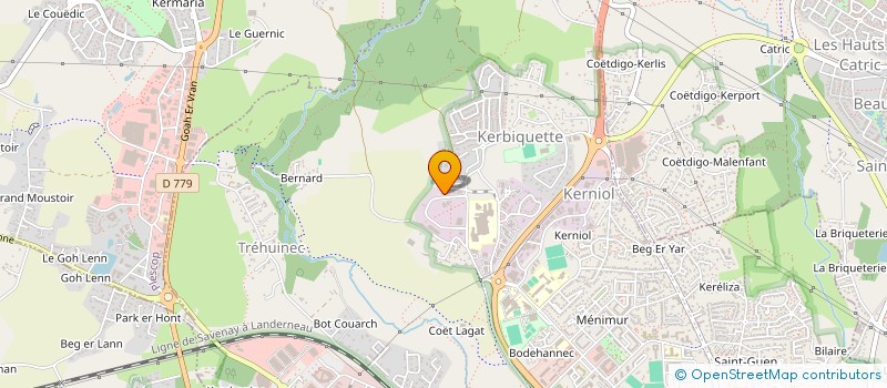 localisation de l'entreprise SELARL DOCTEUR FRACHON XAVIER à VANNES
