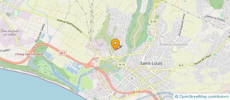 localisation de l'entreprise SELARL DOCTEUR GALBOIS MEDECINE GENERALE à SAINT-LOUIS